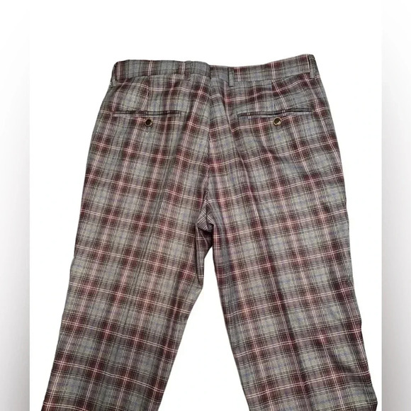 Men’s Bespoke Tazzio Skinny Fit Plaid Two Piece Suit - Picture 12 of 16